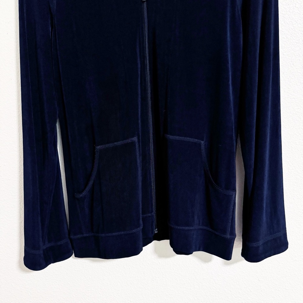 Chicos Travelers Stretch Knit Lightweight Jacket - Picture 4 of 12